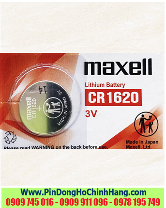 Pin Maxell CR1620 _Pin CR1620